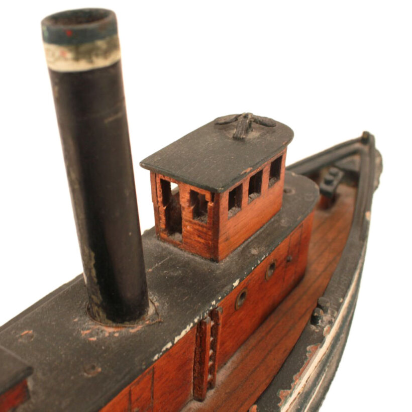 Sold: Folk Art Tugboat – Old as Adam Sold: Folk Art Tugboat – Old as Adam