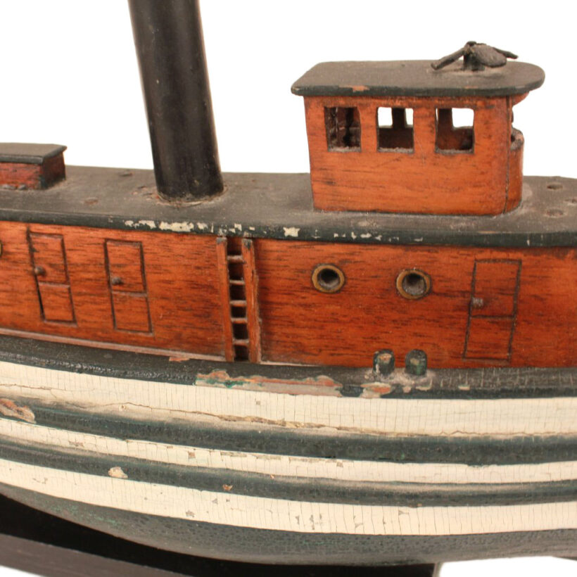 Sold: Folk Art Tugboat – Old as Adam Sold: Folk Art Tugboat – Old as Adam