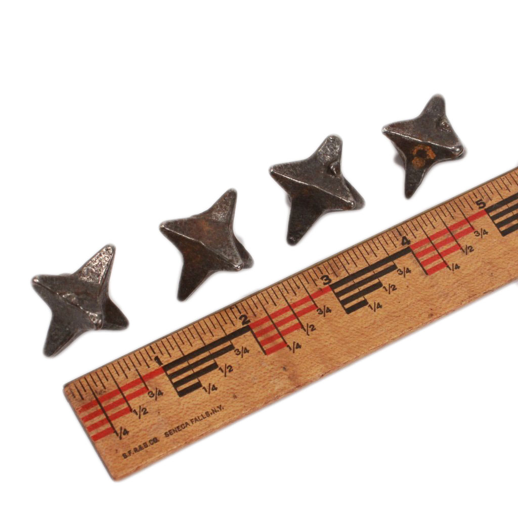 c 1860 Civil War Period Caltrop Medium, Six Pointed Anti-Cavalry Spiked  Metal sold at auction on 23rd January